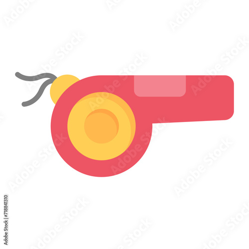 Whistle icon vector image. Can be used for Hockey.