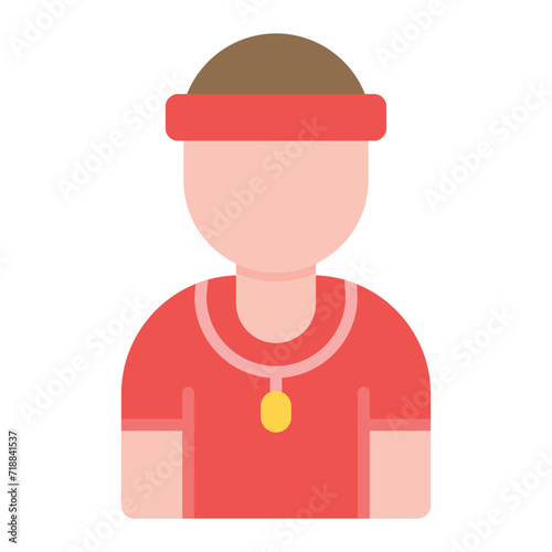 Referee Male icon vector image. Can be used for Hockey.