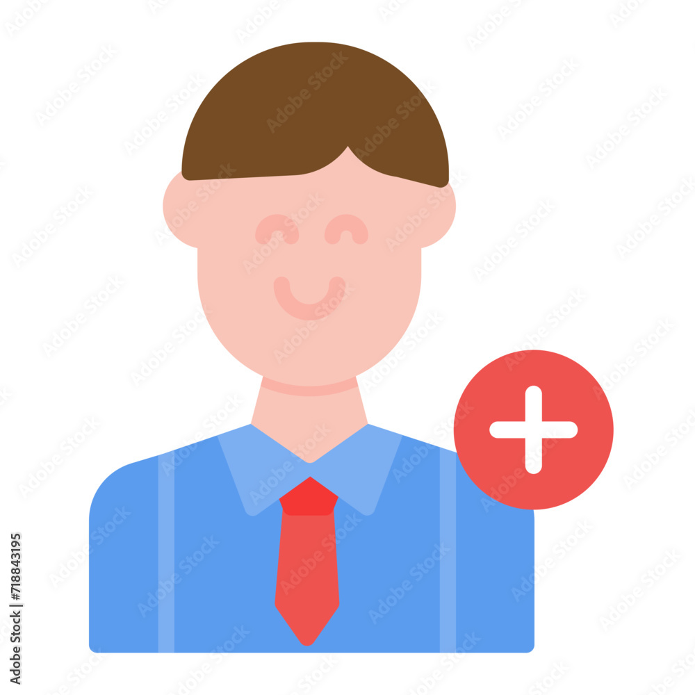 Employee icon vector image. Can be used for Gig Economy. Employee icon vector image. Can be used for Gig Economy.