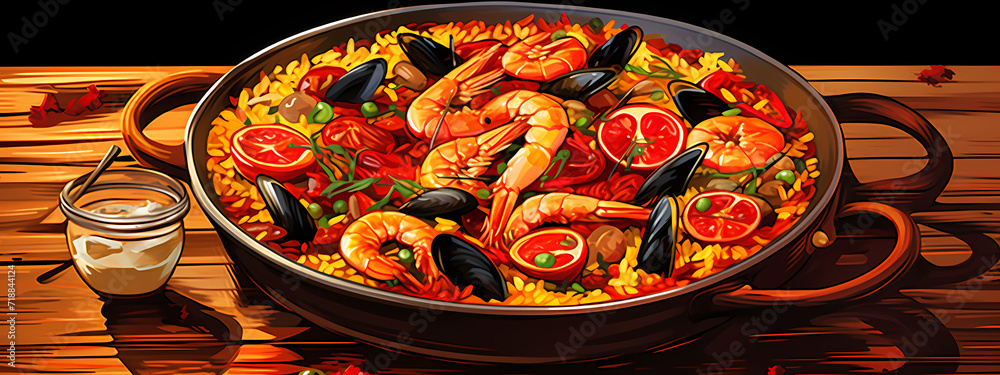 The Spanish Canvas: A Palette of Paella Flavors