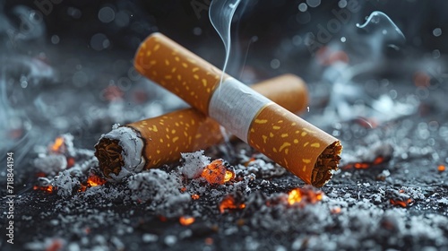 Ashes to Ashes: The End of a Cigarette Generative AI
