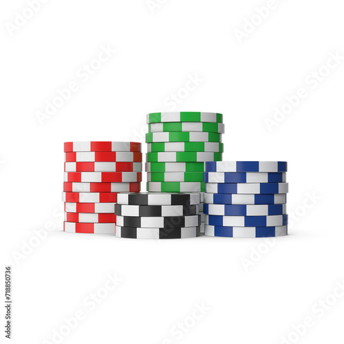 Stack of Casino Chips PNG