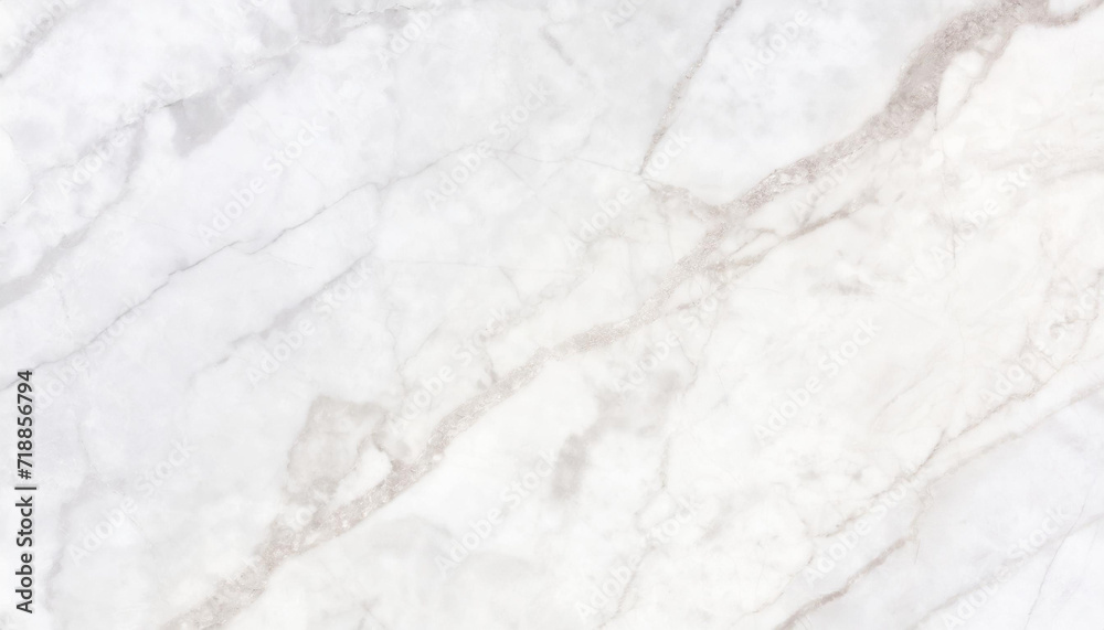 A luxurious white marble texture with natural, elegant gray veins. Ideal for backgrounds, wallpapers or high-end design projects