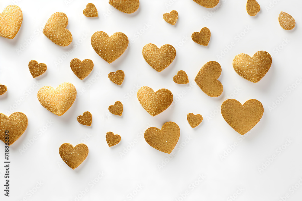 golden hearts background golden hearts background