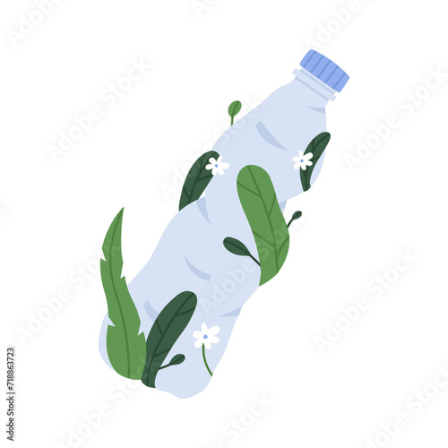 Recycling plastic bottle