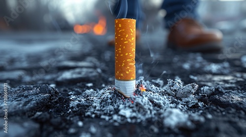 Ashes to Ashes: The Last Cigarette of the Month Generative AI