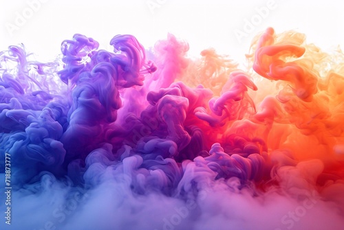 Colorful Clouds of Creativity: A Monthly Celebration of Artistic Expression Generative AI photo