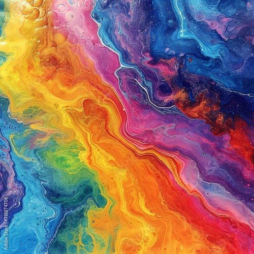 Colorful Waves of Creativity: A Vibrant Tribute to the Monthly Art Movement Generative AI