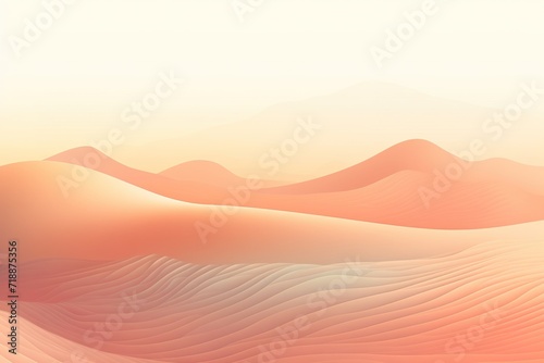 Warm dunes wallpaper at dusk