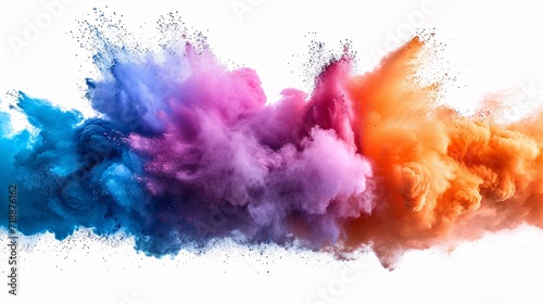 Colorful Confetti: A Blend of Rainbow Hues for a Festive Fiesta Generative AI