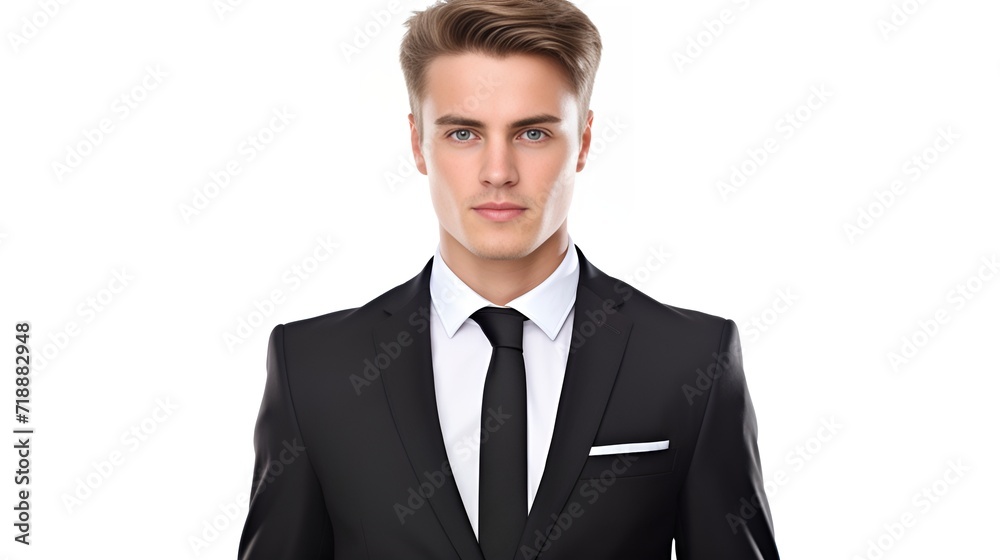 Stylish young man in a suit and tie, isolated on a white background , Stylish young man, suit and tie, isolated Stylish young man in a suit and tie, isolated on a white background , Stylish young man, suit and tie, isolated