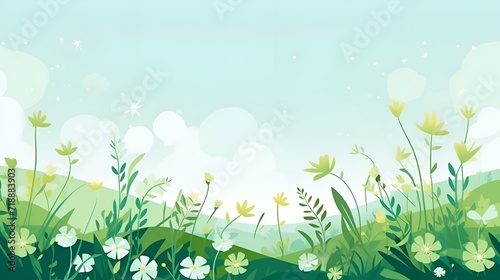 Spring nature background with flowers for a healthy lifestyle , Spring nature background, flowers, healthy lifestyle