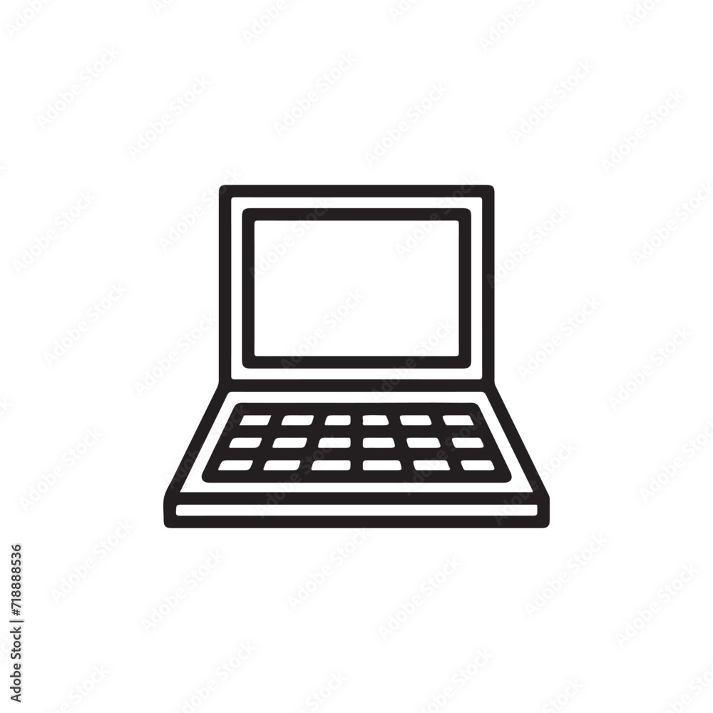 Computer Icon Vector. Computer Icon Vector.
