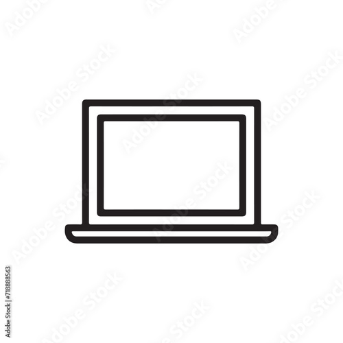 Computer Icon Vector.