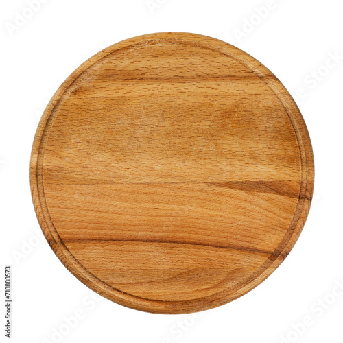 Cutting board isolated on transparent background. PNG format