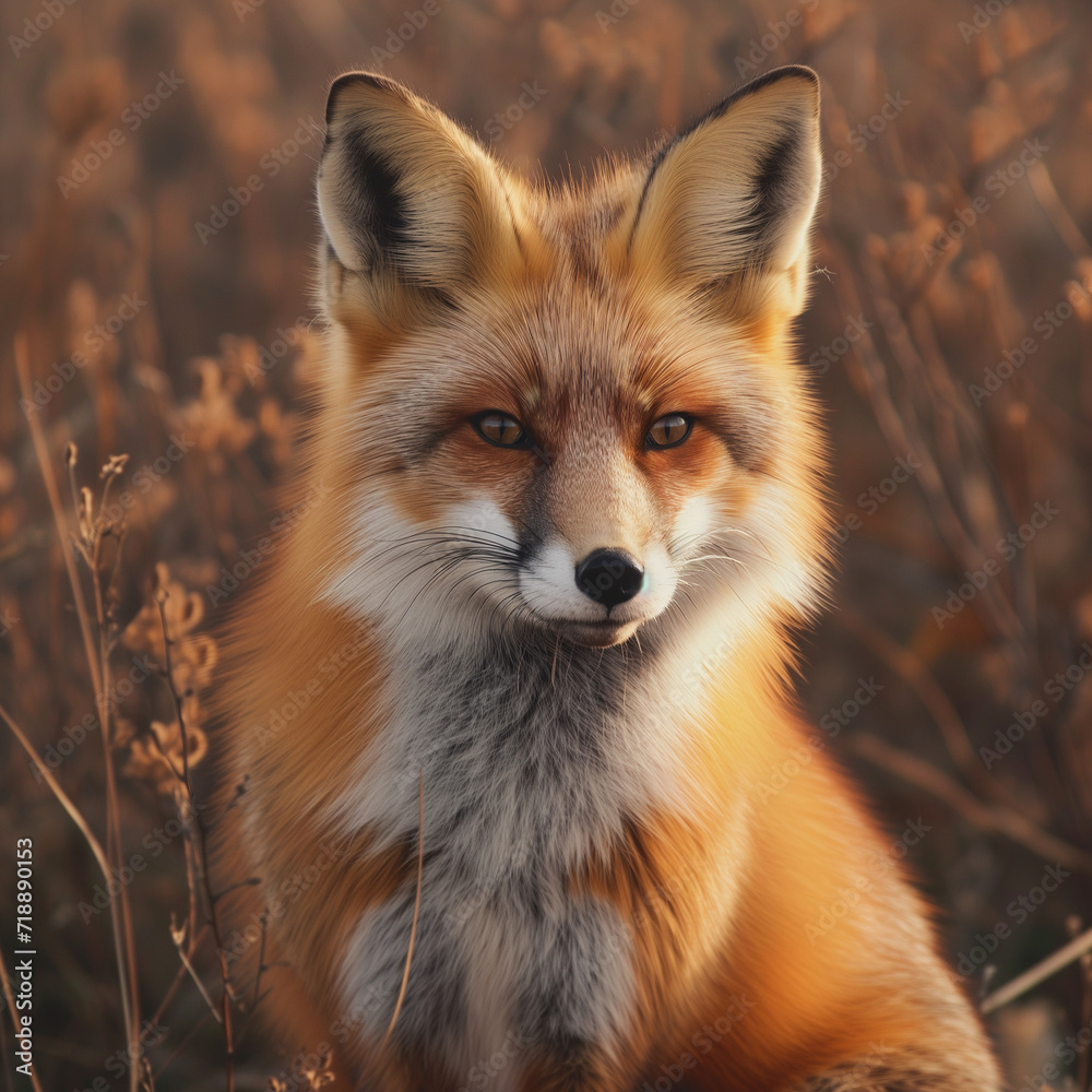 red fox vulpes