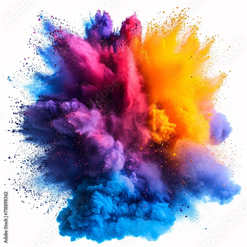 Colorful Explosion of Pride: Celebrate Diversity with Vibrant Colors Generative AI