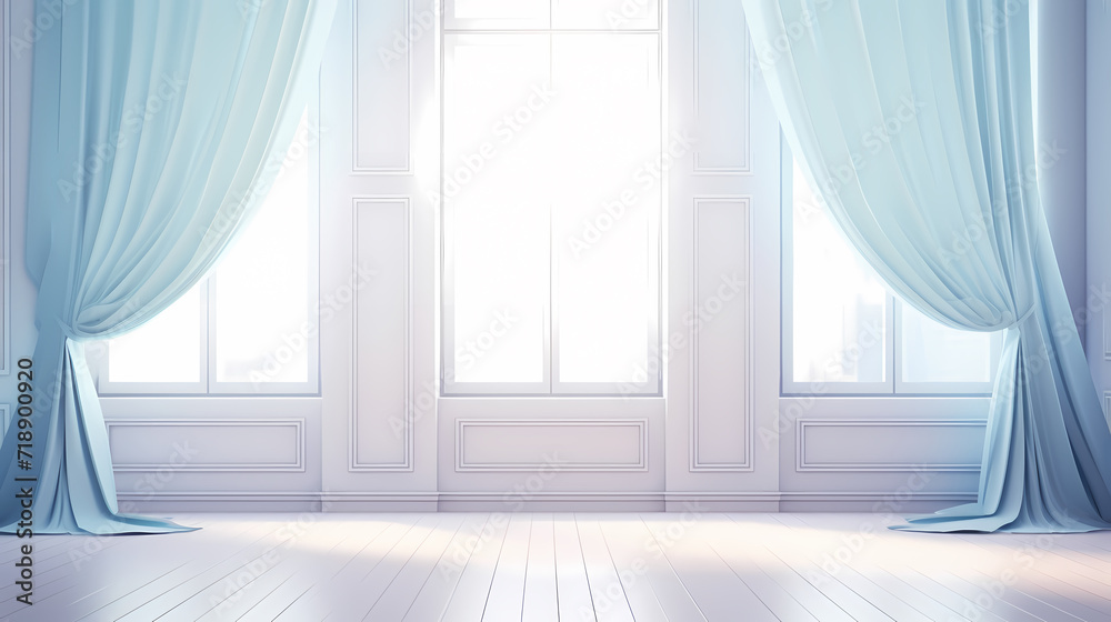 Empty room background, simple style interior design Empty room background, simple style interior design