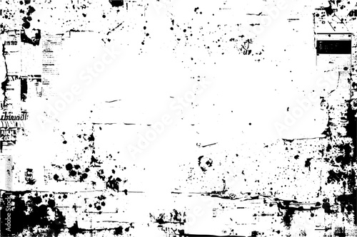 Wallpaper Mural Black concrete wall as background. Grunge textures isolated on white background. Scratched Grunge Urban Background Texture Vector. Torontodigital.ca