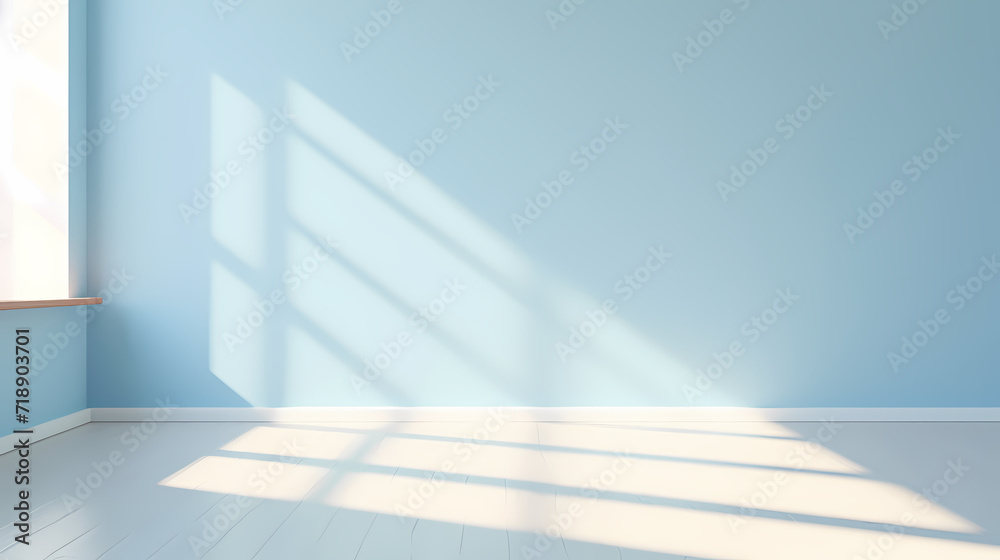 Fototapeta premium Empty room background, simple style interior design