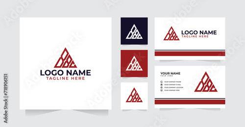 Eighty Eight and Letter C logo design and business card vector template photo