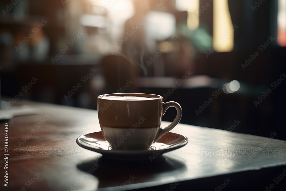 Cup coffee beans wooden. Hot espresso and coffee bean. Espresso coffee machine. Cup coffee beans wooden. Hot espresso and coffee bean. Espresso coffee machine.