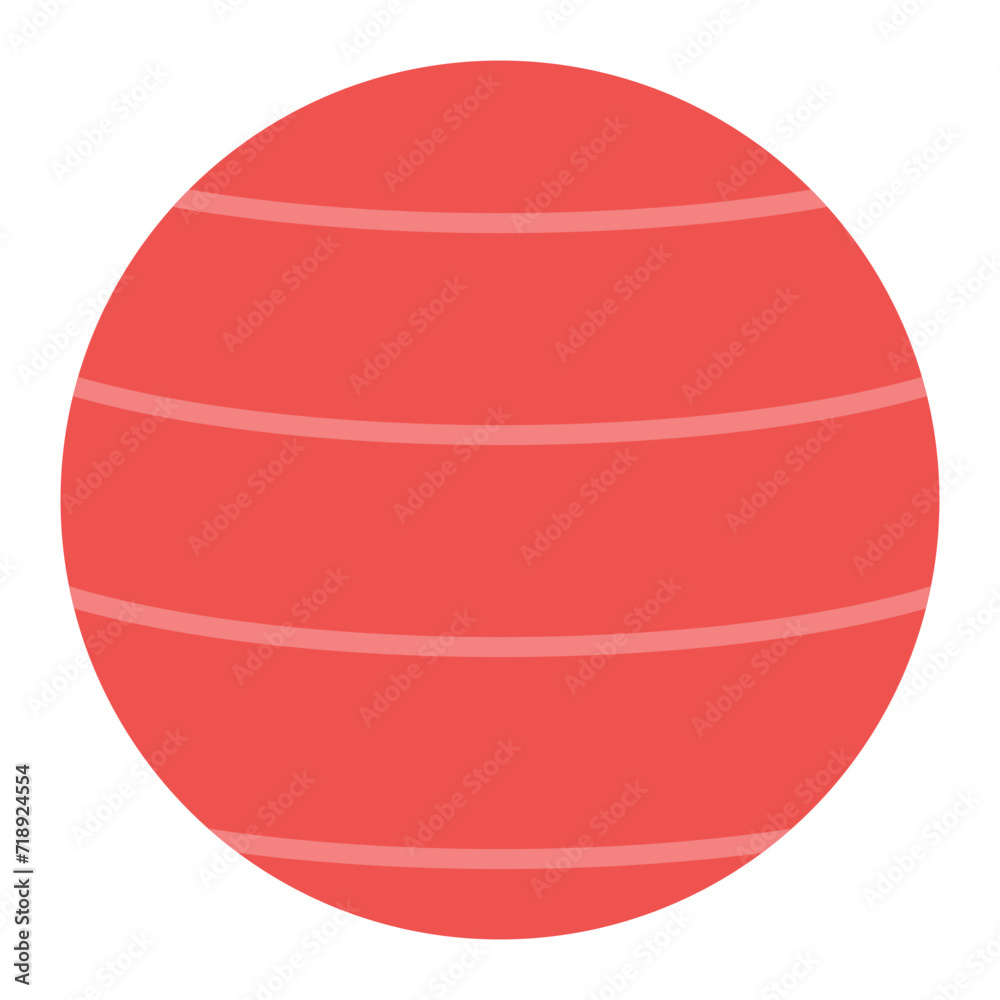 Yoga Ball icon vector image. Can be used for Fitness at Home. Yoga Ball icon vector image. Can be used for Fitness at Home.