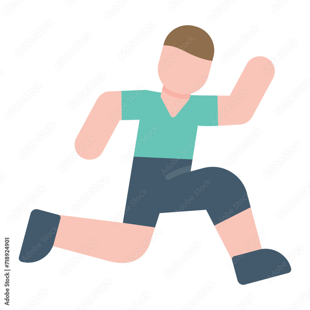 Physical Fitness icon vector image. Can be used for Fitness at Home. Physical Fitness icon vector image. Can be used for Fitness at Home.