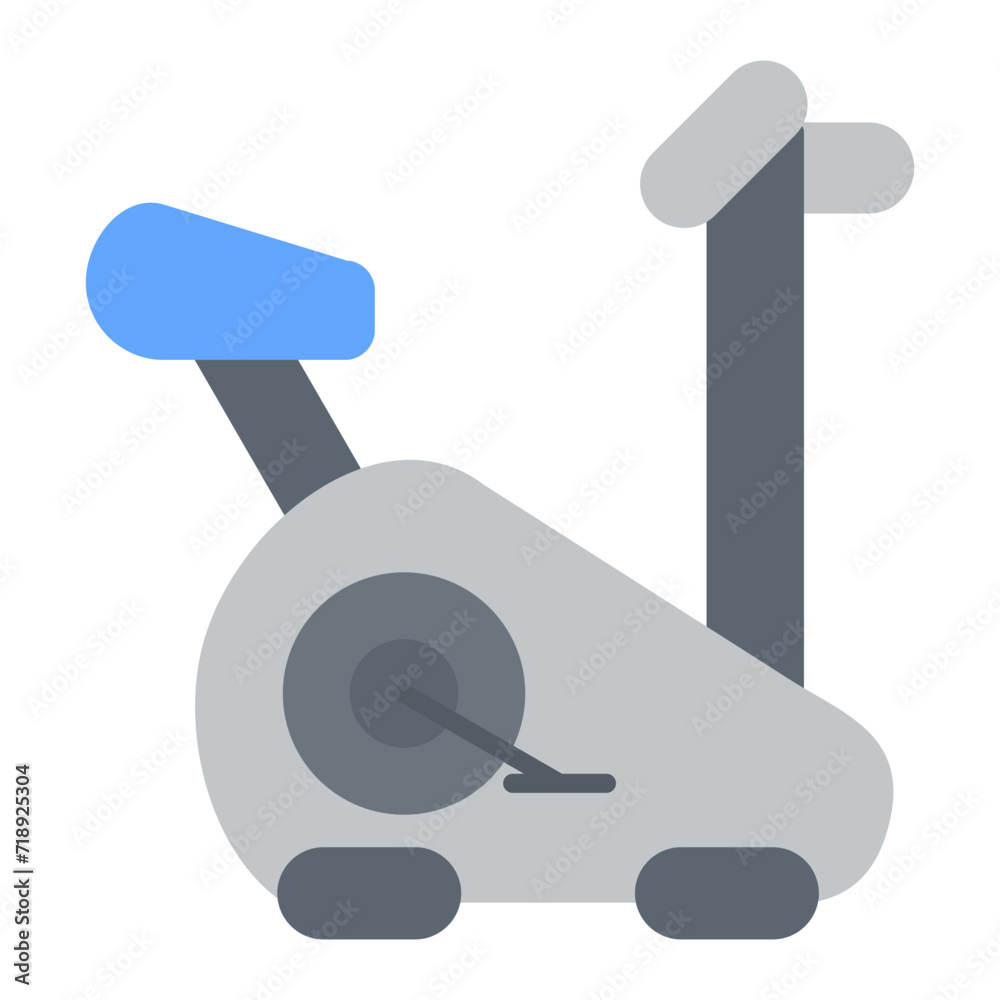 Elliptical icon vector image. Can be used for Fitness at Home.