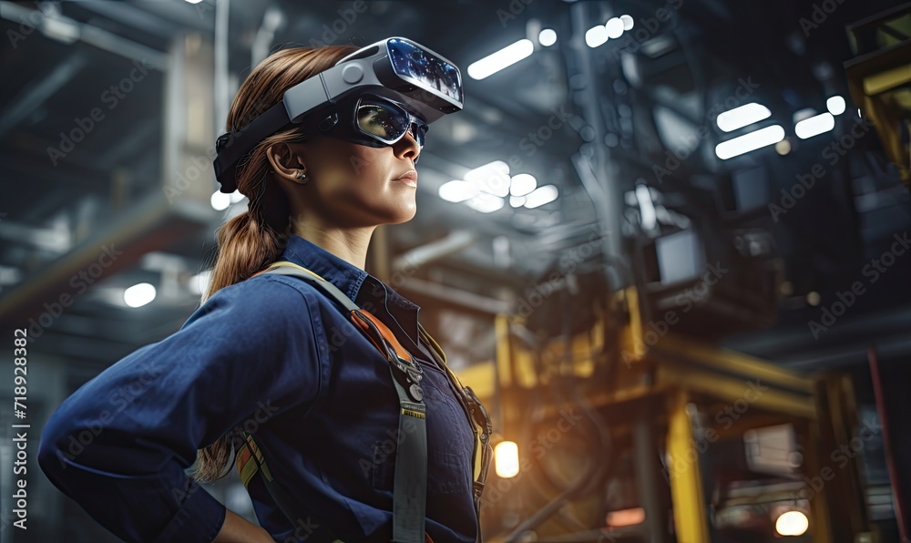 Virtual Reality Experience: Immersive Technology Unleashed at Industrial Factory Virtual Reality Experience: Immersive Technology Unleashed at Industrial Factory