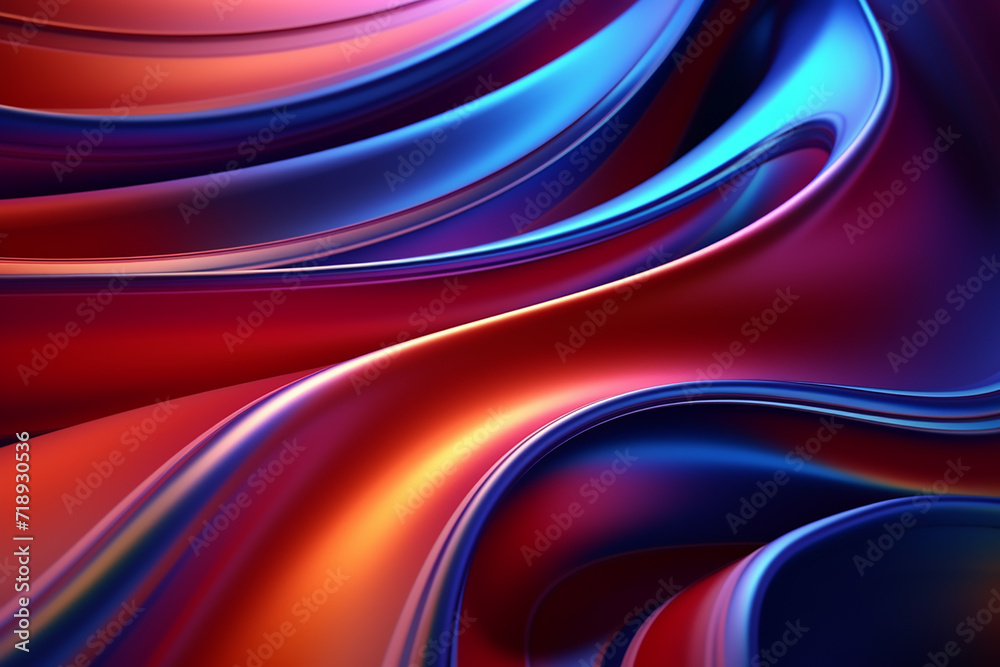 Purple blue waves art. Blurred lines background. Abstract creative graphic design. Decorative fractal style. Purple blue waves art. Blurred lines background. Abstract creative graphic design. Decorative fractal style.