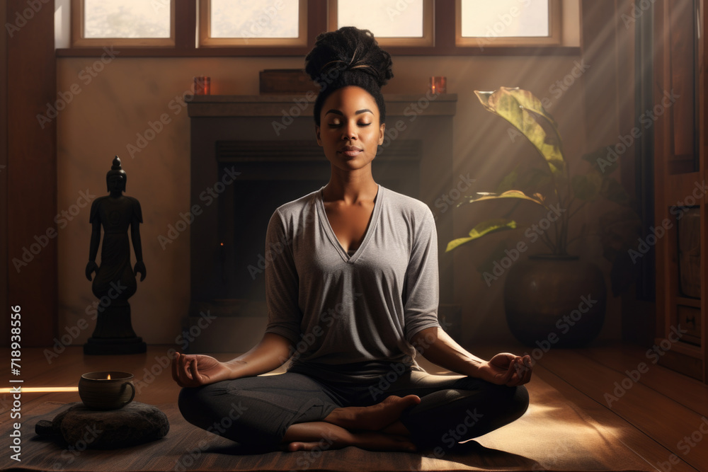 Beautiful cute sporty woman doing exercise in bright room. Focused on brunette sitting on the floor practicing yoga wear tip and leggings. Beautiful cute sporty woman doing exercise in bright room. Focused on brunette sitting on the floor practicing yoga wear tip and leggings.