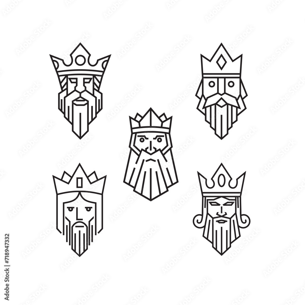 King outline logo 