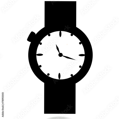 wristwatch silhouette