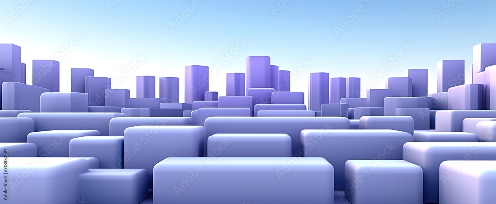 Fototapeta premium city in the sky