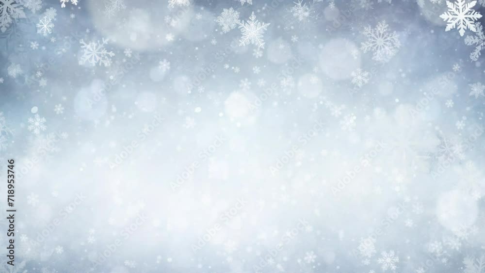 Textured winter snowflake background. seamless looping overlay 4k virtual video animation background Textured winter snowflake background. seamless looping overlay 4k virtual video animation background