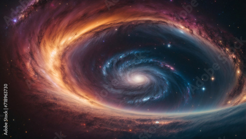 Galaxy wallpaper, wormhole HD wallpaper, Blackhole