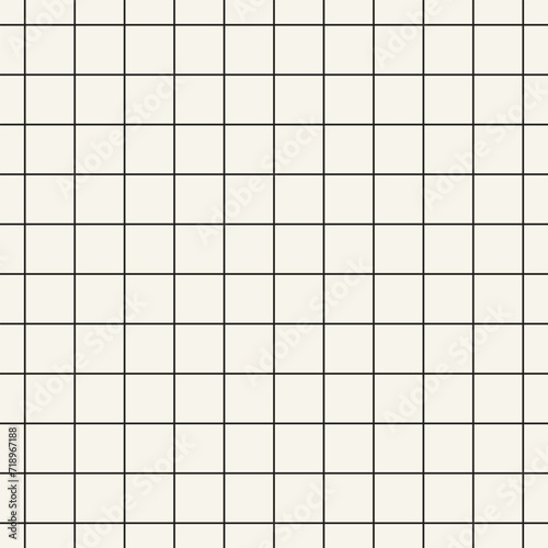 Vector seamless pattern. Repeating geometric elements. Stylish monochrome background design.