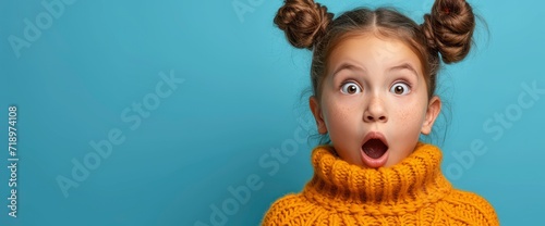 Portrait Young Girl Pulling Funny Faces, HD background, Background Banner