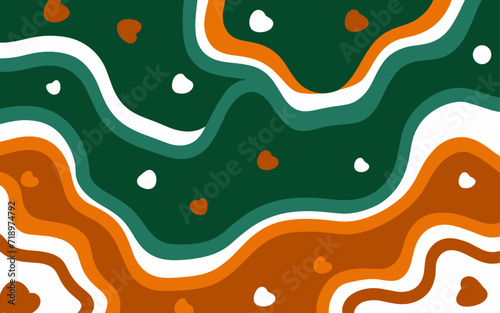 Abstract background poster. Good for fashion fabrics, postcards, email header, wallpaper, banner, events, covers, advertising, and more. St. patrick's day, women's day, mother's day background.