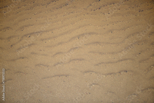 Waveprint in the sand