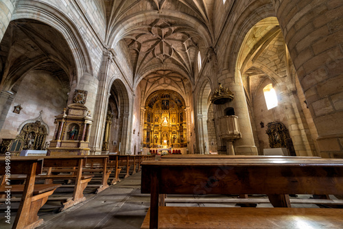 Church in Vinuesa. Soria. Spain. Europe.