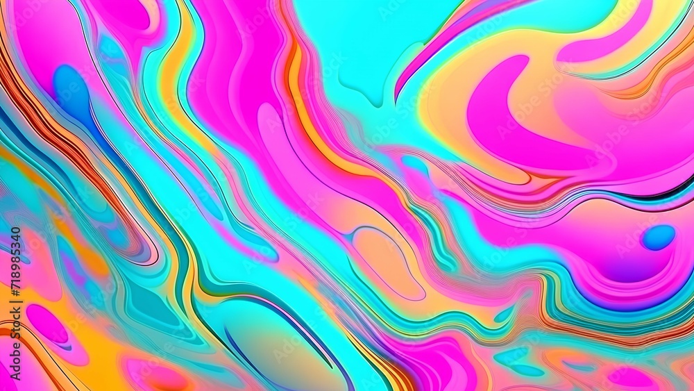 Obraz premium abstract colorful background with circles