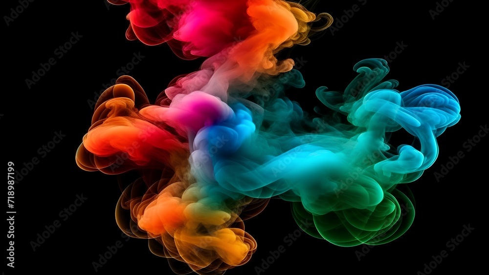 Fototapeta premium smoke background