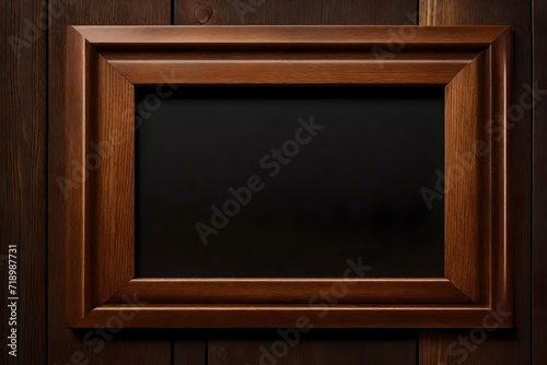 wooden frame on wood