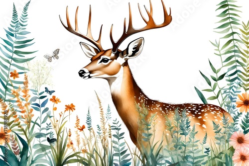 deer in the forest