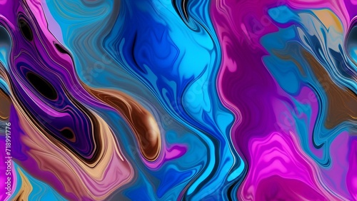 abstract background with waves