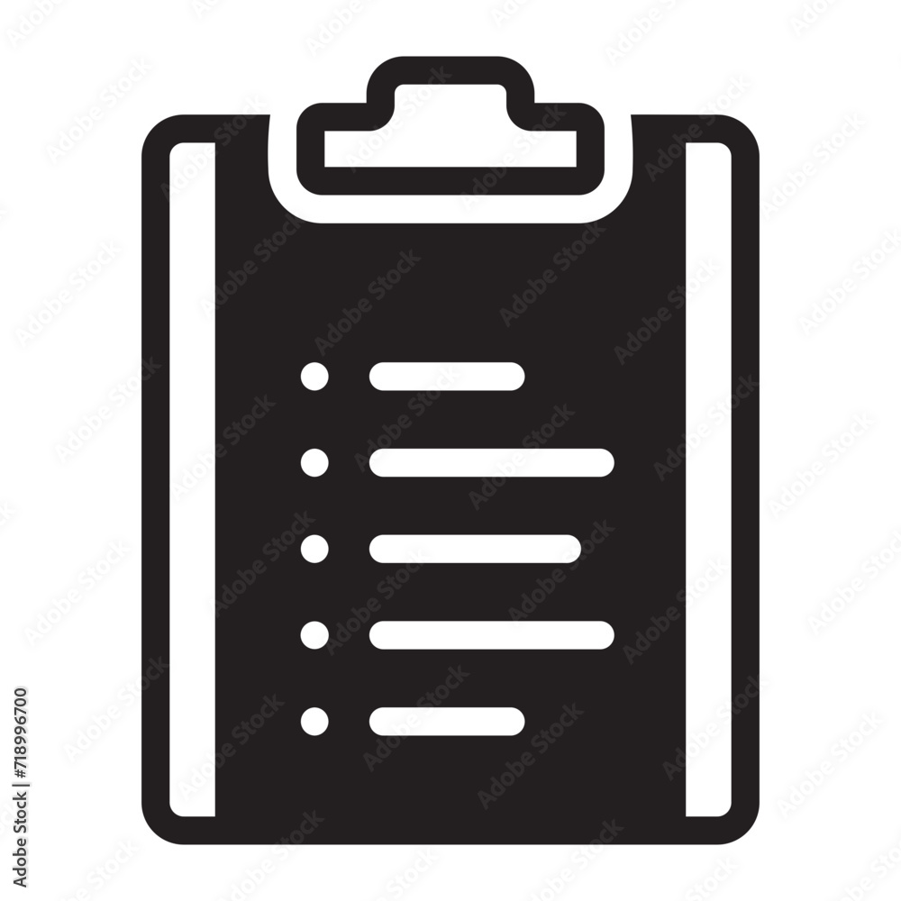 clipboard glyph icon clipboard glyph icon