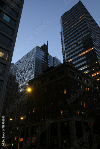 Buildings in Manhattan, New York City © Laiotz