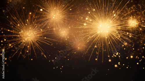 Fireworks background for celebration  holiday celebration concept